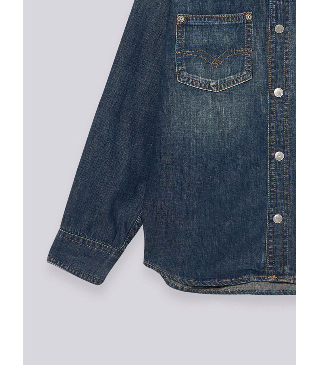 ボーイズ シャツ 詳細画像 ブルー 4